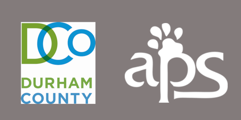 Combined Logo Image Durham County and The Animal Protection Society of Durham
