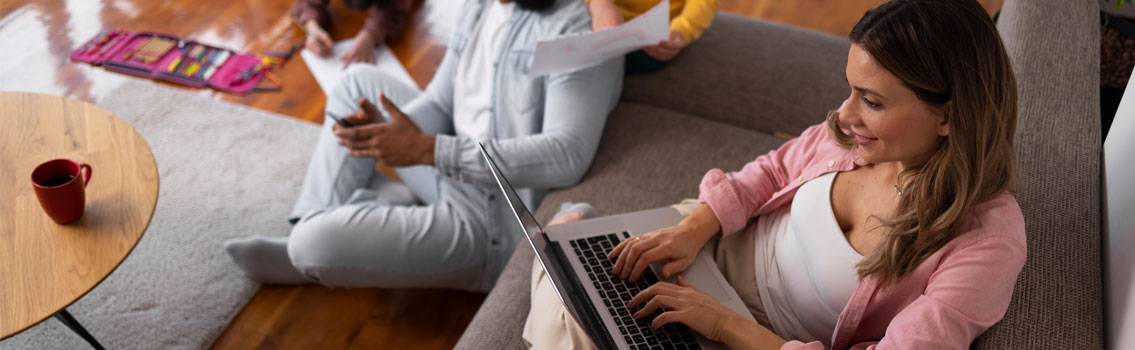 Person with Laptop
