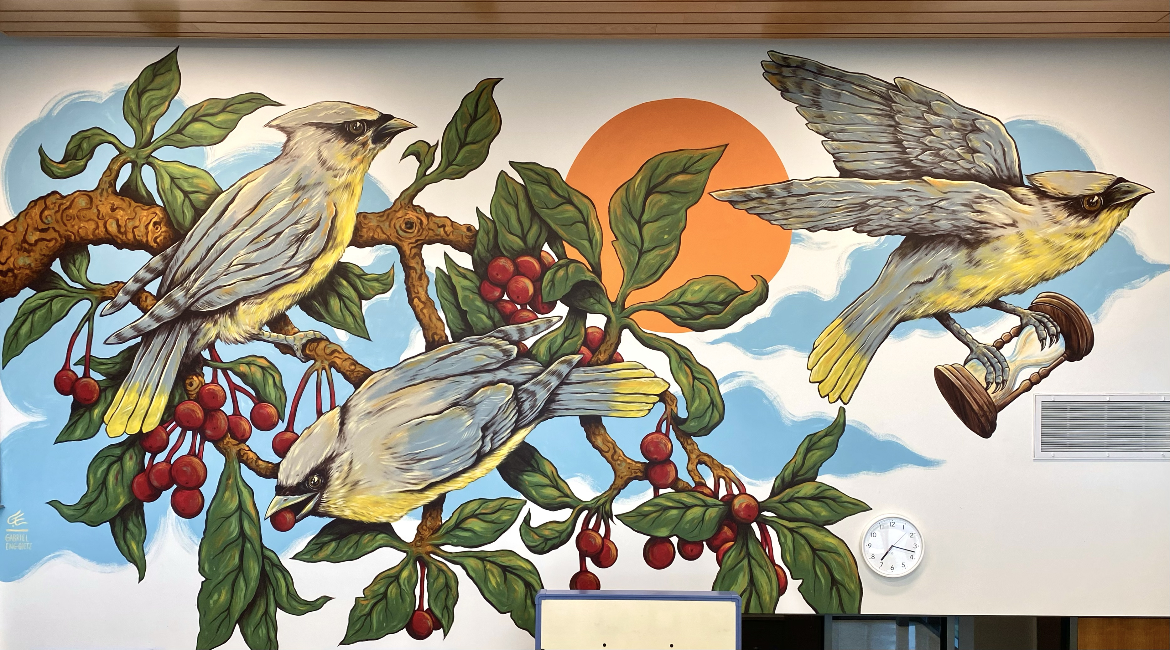 Bird Mural