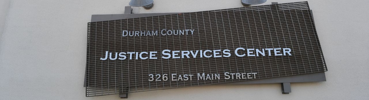 Justice Resources Center signage at 326 East Main Street