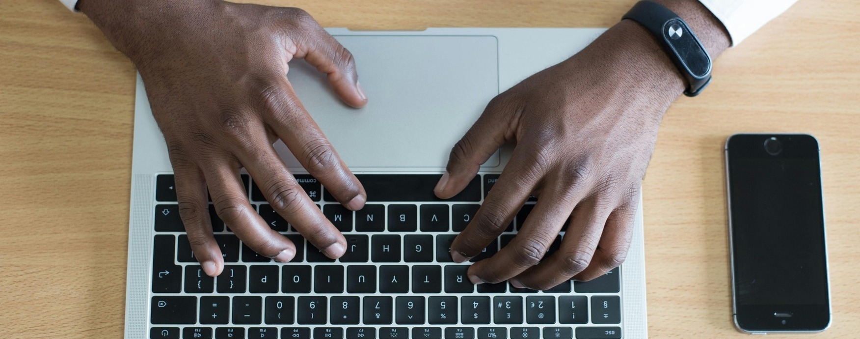 Hands on keyboard