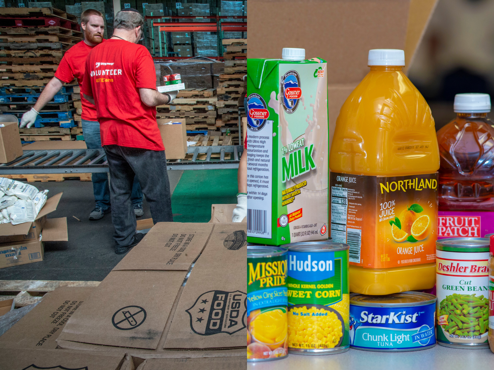 Food pantry resources.