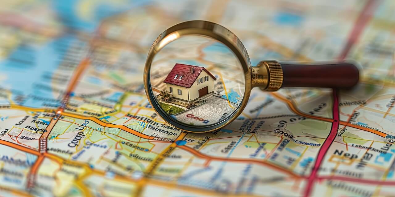 House in center of map - Foreclosure