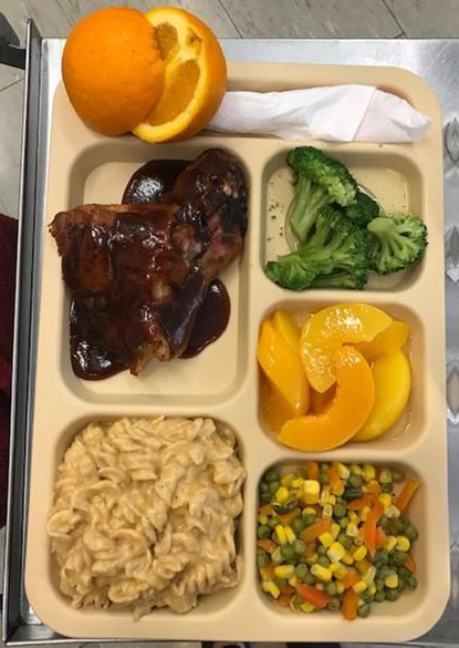 BBQ Chicken tray