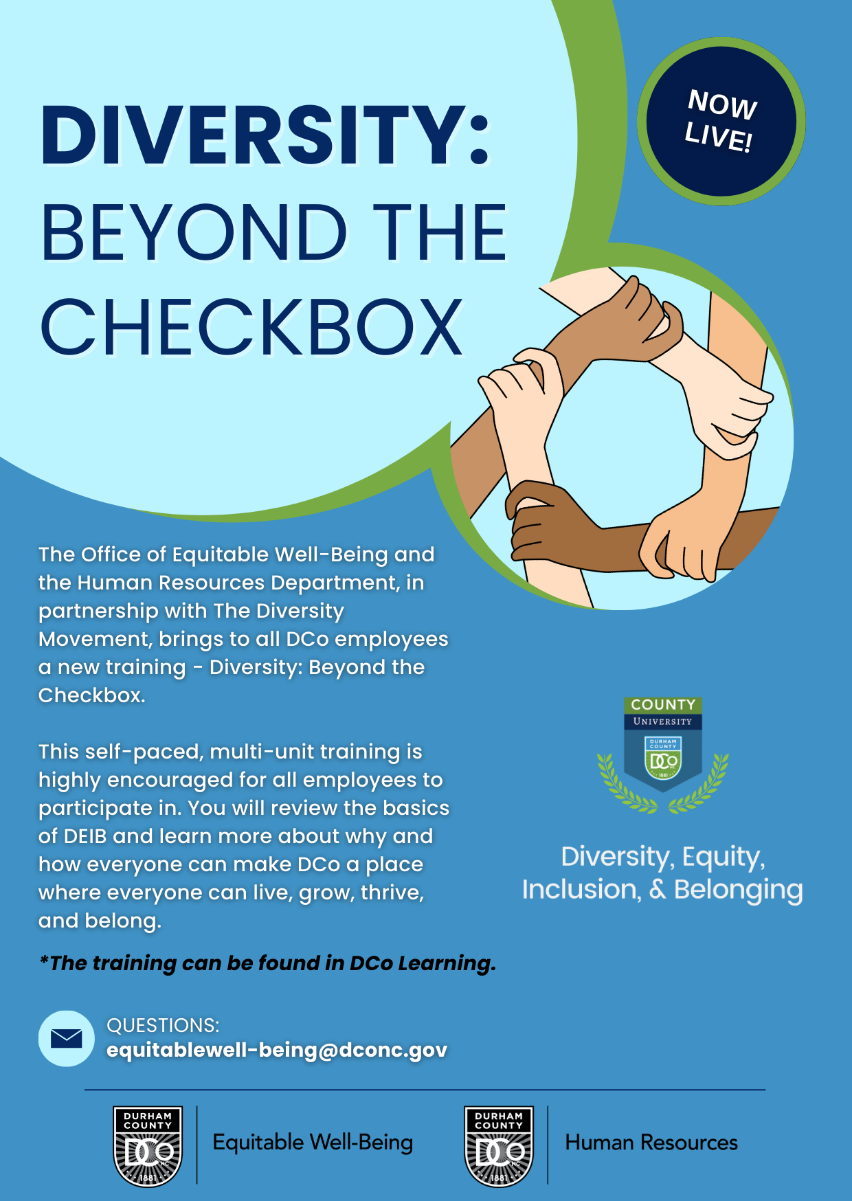 Diversity - Beyond the Checkbox Training -Now Live