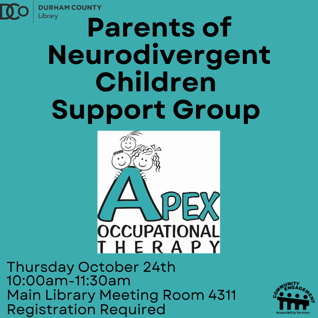 Oct 2024 Apex OT Parent Support Group