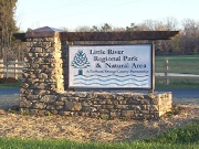 Little River Regional Park Sign